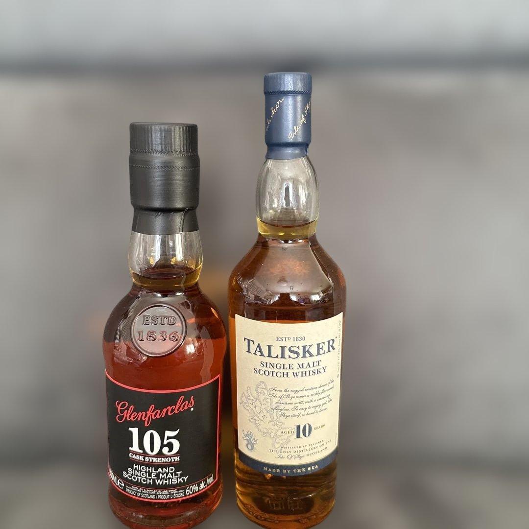 Glenfarclas 105 & Talisker 10年 セット