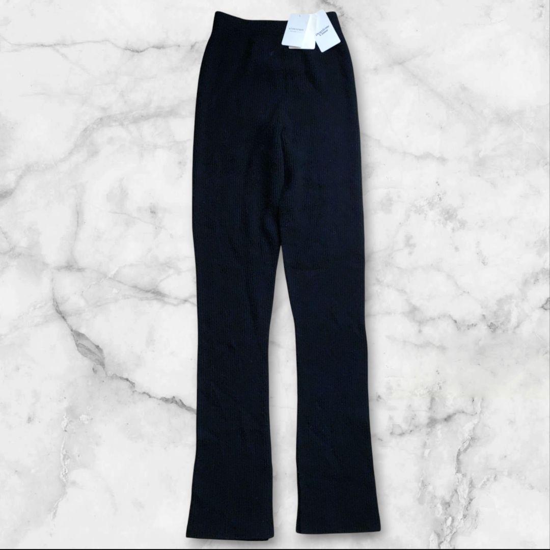 【新品タグ付き】MUSE ドゥーズィエムクラス CAPRI RIB レギンス