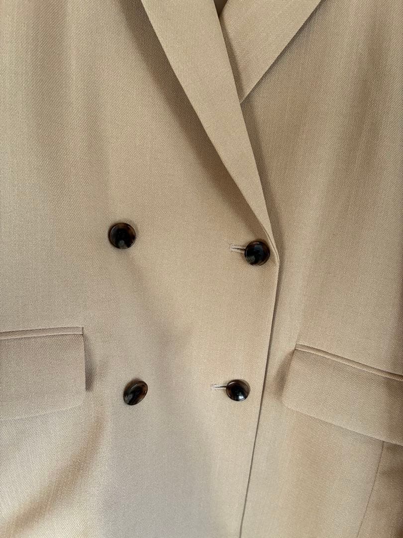 美品　2025SS SLOBE IENAウォッシャブルツイルダブルジャケット