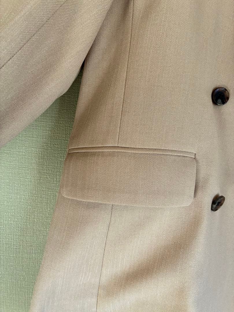 美品　2025SS SLOBE IENAウォッシャブルツイルダブルジャケット