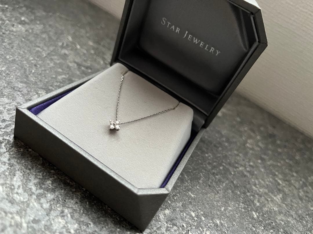 Pt950 ネックレス BRIGHTEST STAR