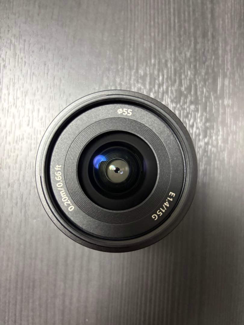 SONY E 15mm F1.4 G レンズ　SEL15F14G