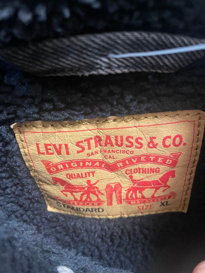 新品！リーバイスシェルパジャケットボアXLサイズ