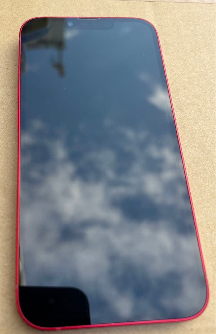Apple iPhone13 SIMフリー RED バッテリー100% 美品