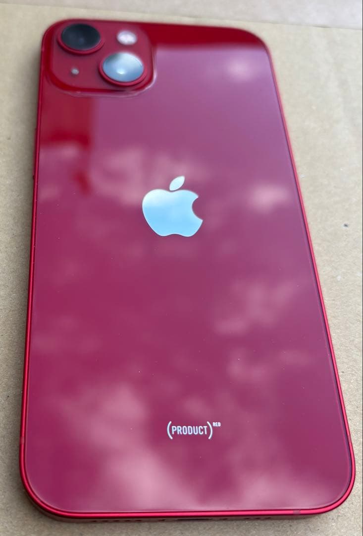 Apple iPhone13 SIMフリー RED バッテリー100% 美品