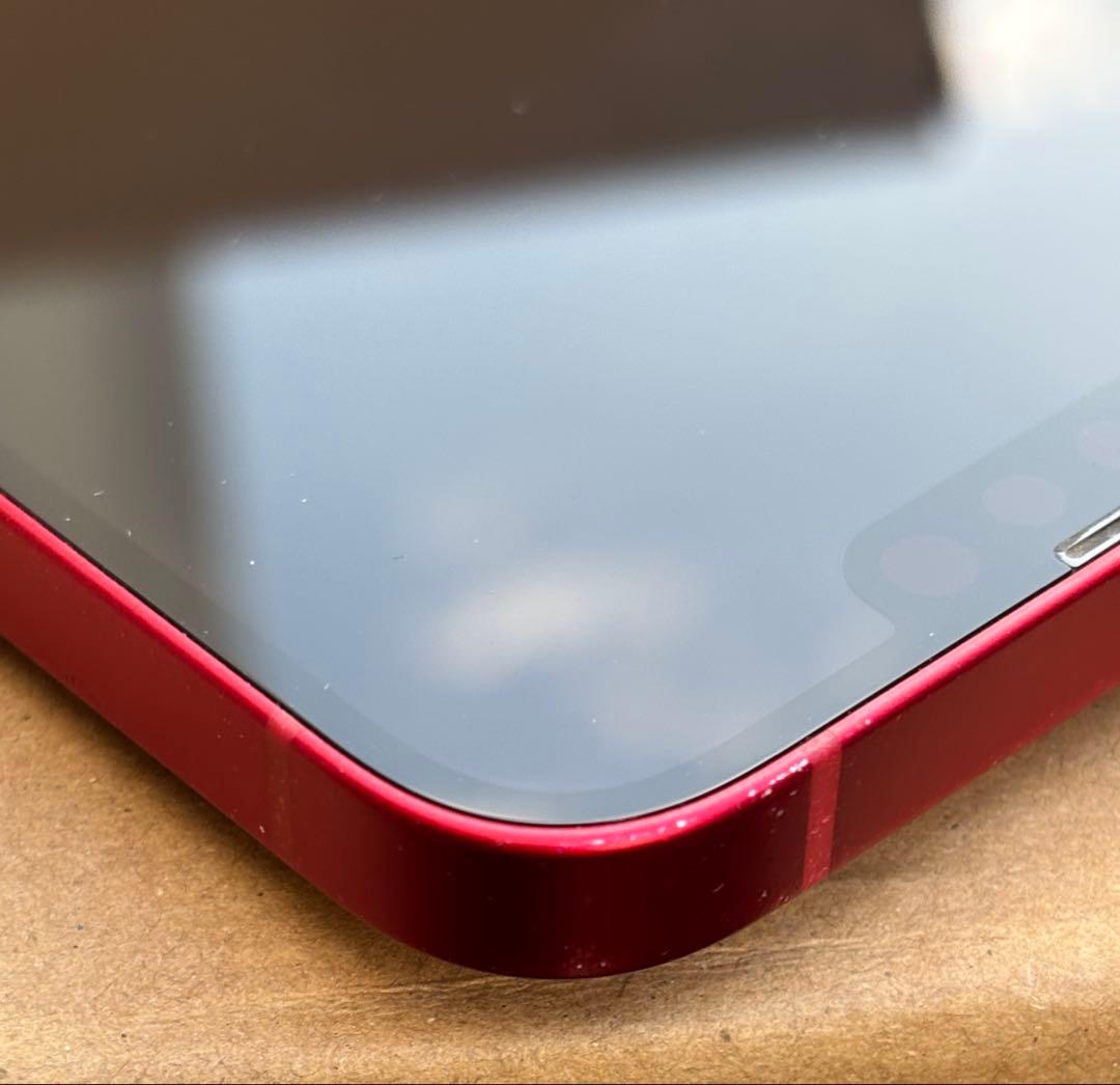 Apple iPhone13 SIMフリー RED バッテリー100% 美品