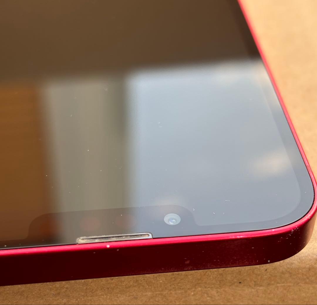 Apple iPhone13 SIMフリー RED バッテリー100% 美品