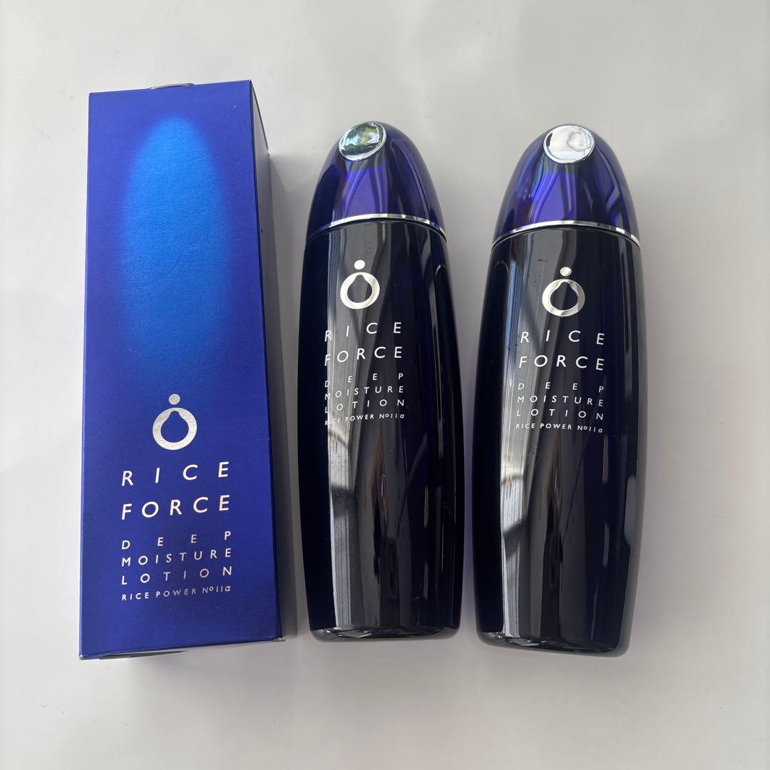 新品ライスフォースディープモイスチュアローション120ml×2本セット化粧水