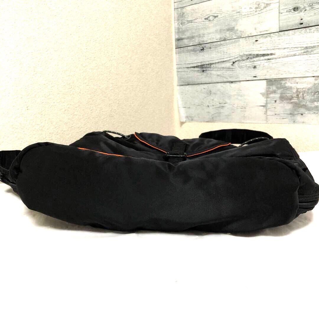 新型✨新品同様 ポーター タンカー リュック ボタン A4可 大容量 ブラック