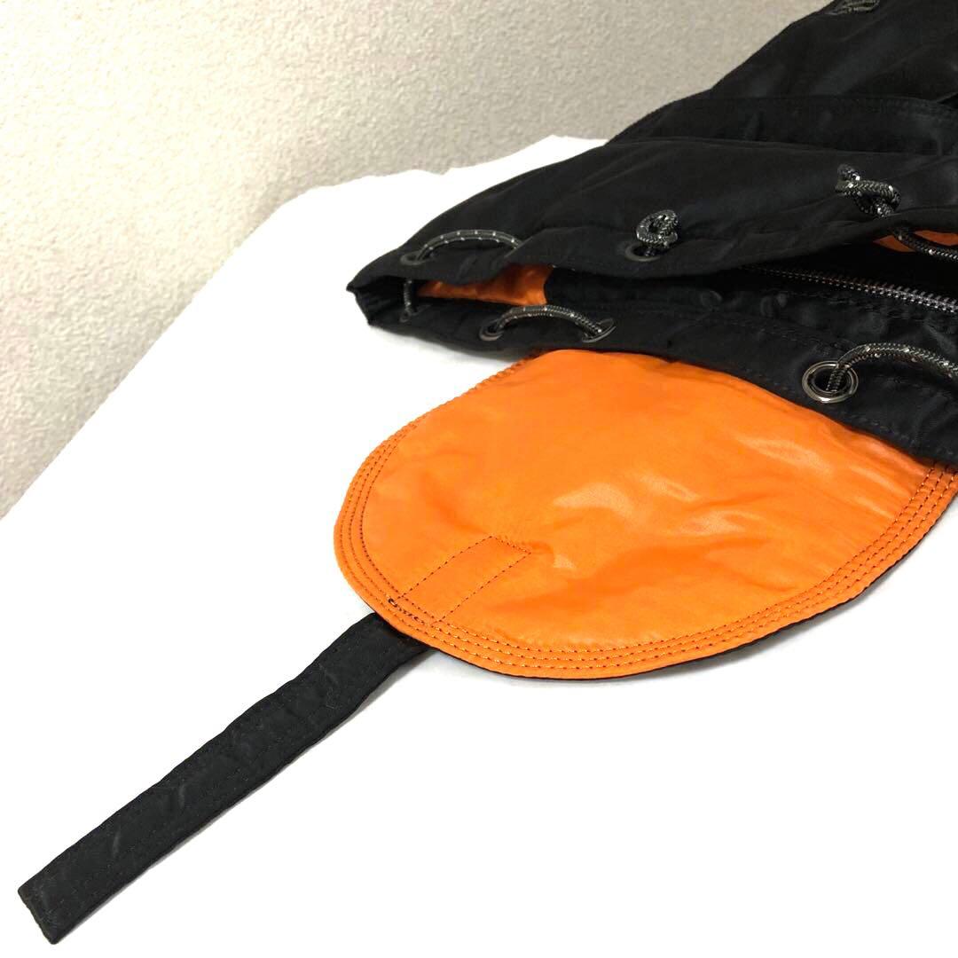 新型✨新品同様 ポーター タンカー リュック ボタン A4可 大容量 ブラック