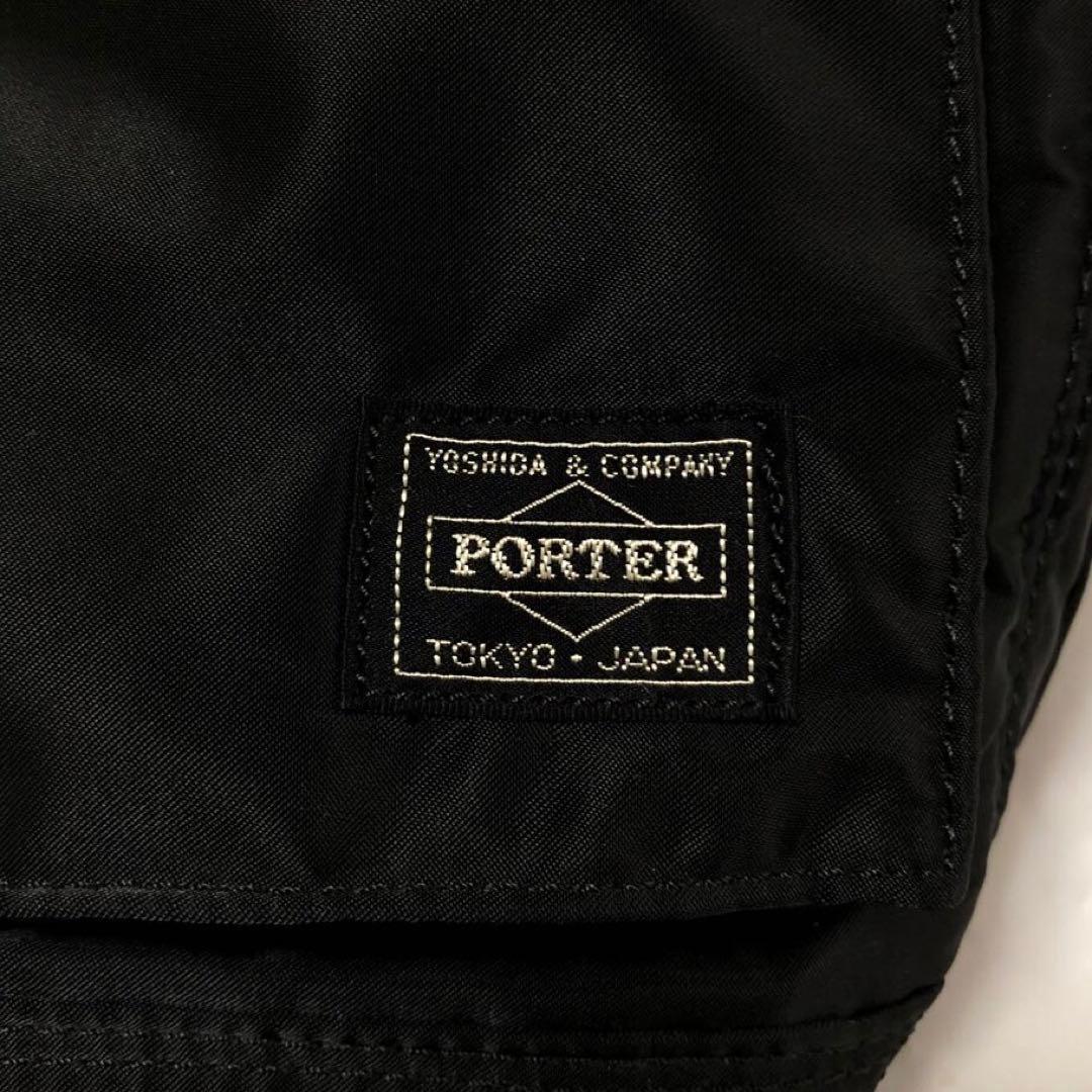 新型✨新品同様 ポーター タンカー リュック ボタン A4可 大容量 ブラック