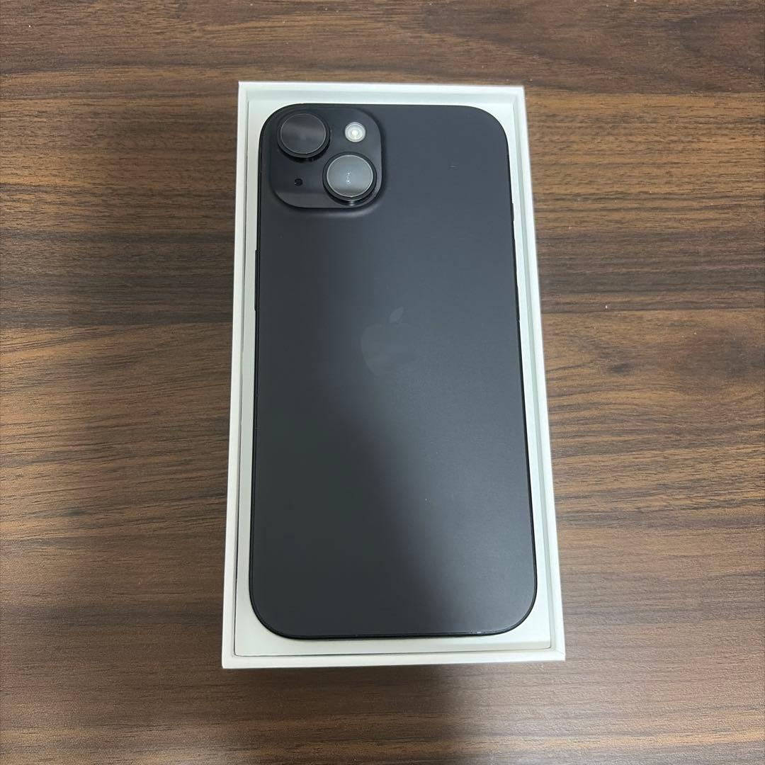 【付属品完備】iPhone15 128GB バッテリー93% 画面割れあり