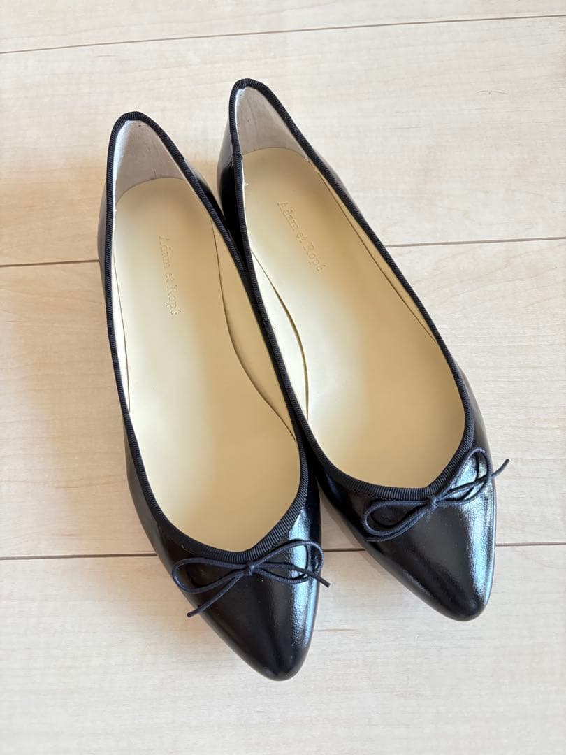 新品　アダムエロペ　バレエシューズ　パンプス　23cm