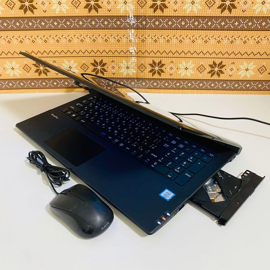 Y27 NECノートパソコンSSD第7世代Windows11オフィス2024付き