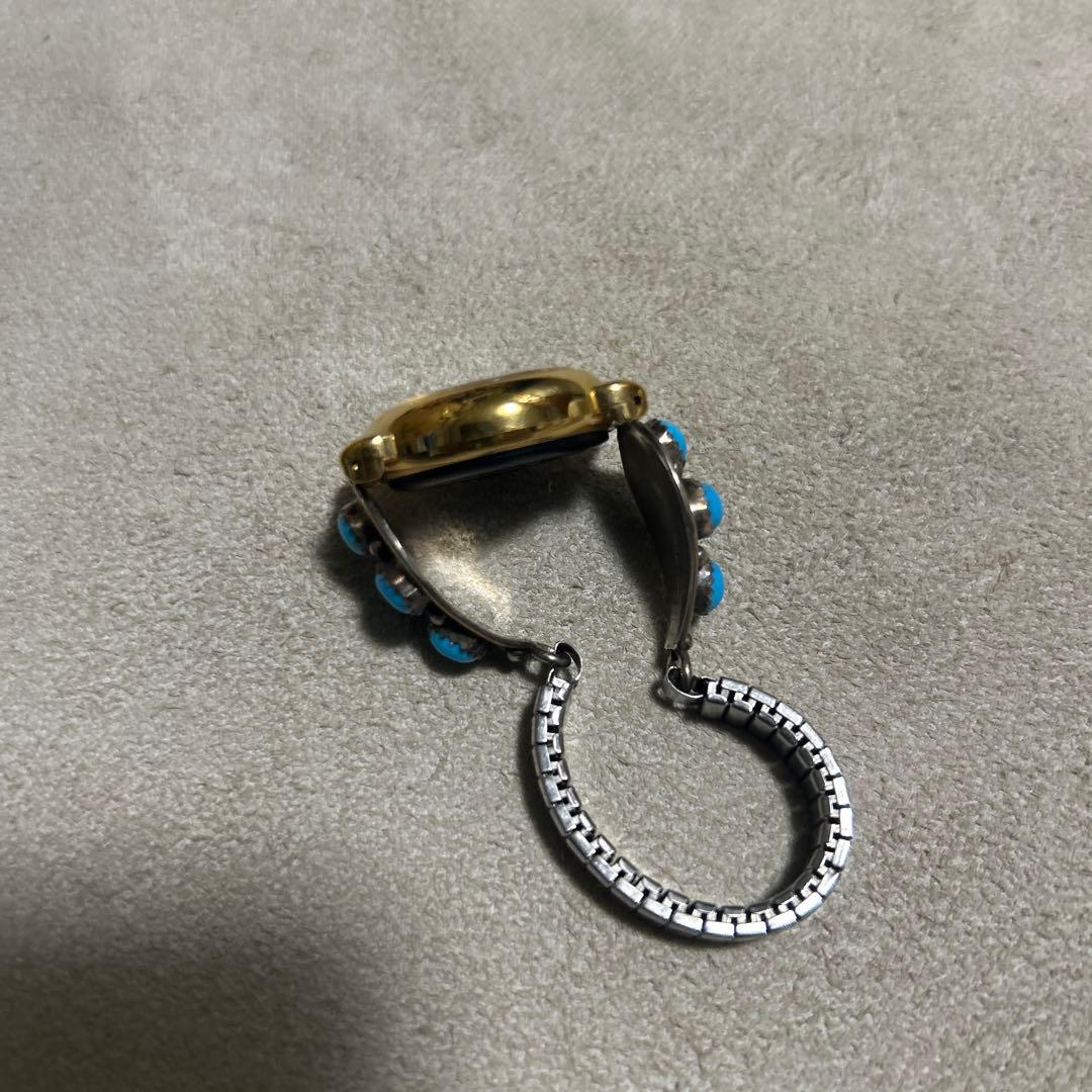インディアンジュエリー　ターコイズ　ミッキーマウス　腕時計