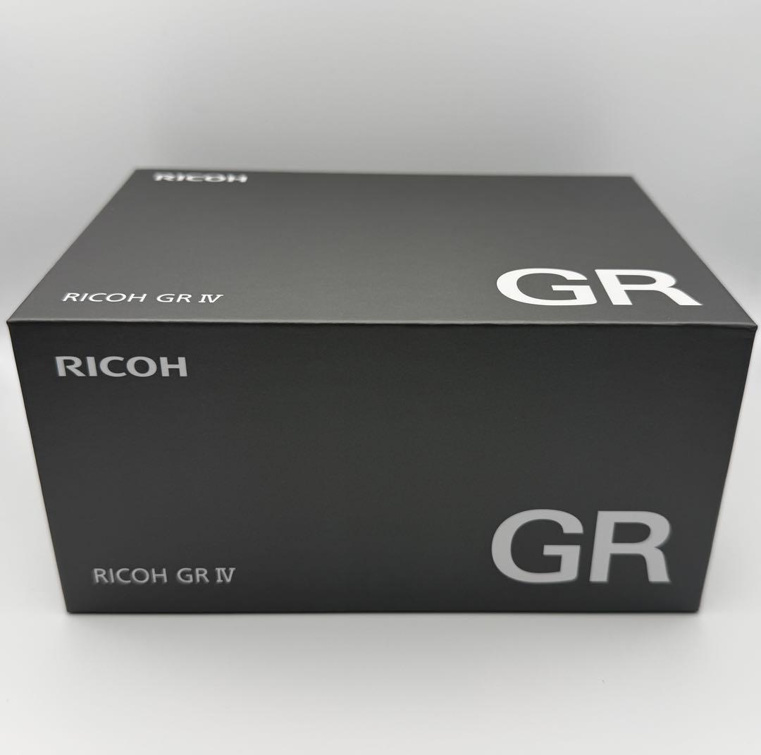 【新品・未使用】RICOH GR IV 正規品 保証書あり 未通電 匿名配送