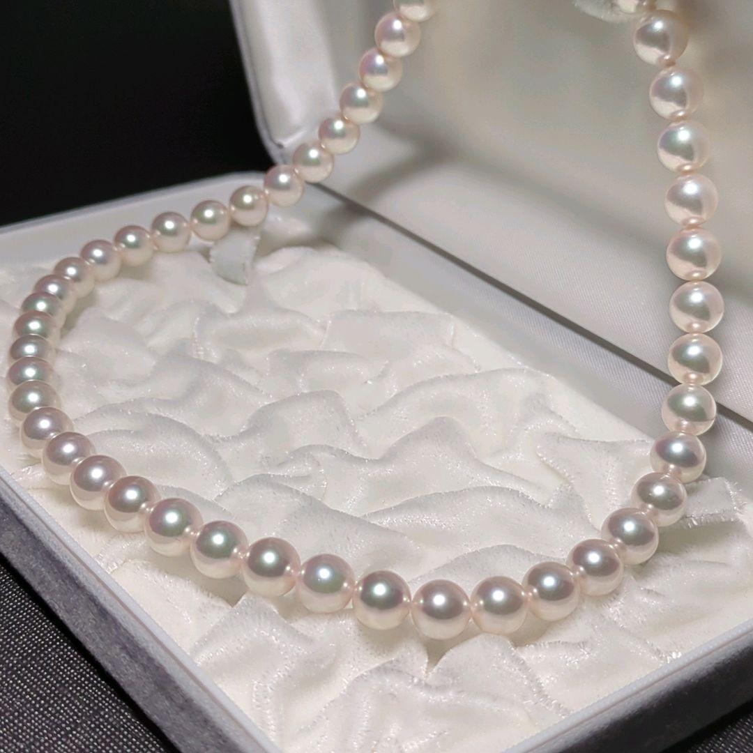 シャーリー【花珠】あこや真珠 大珠 約8.5-9.0mm 455