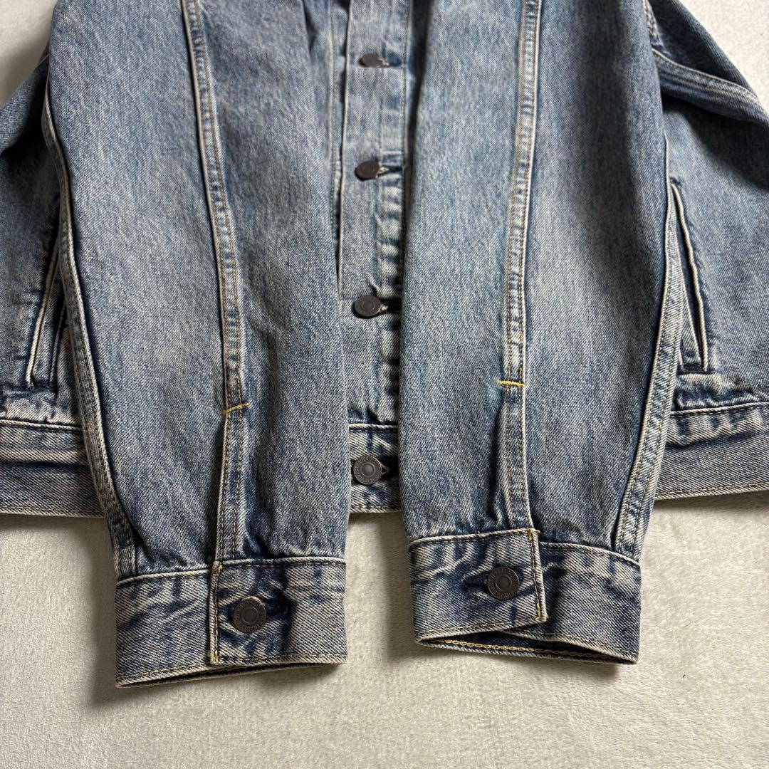 Levi's PREMIUM デニムトラッカージャケット　ビンテージ加工