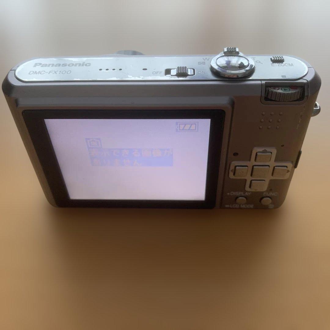 パナソニックPanasonic LUMIX DMC-FX100-S電池　充電器付