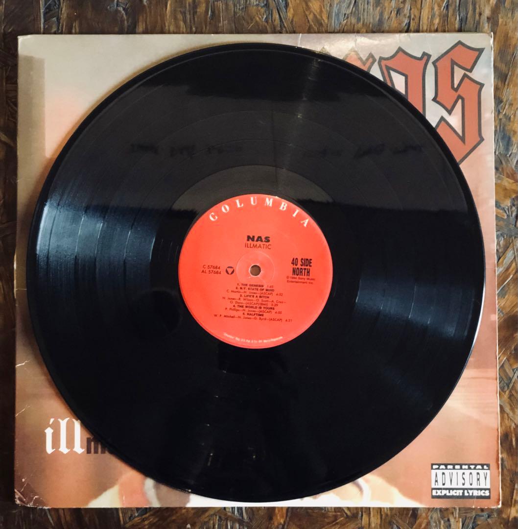 激レア盤MASTERDISKTD刻印入NAS illmaticレコード