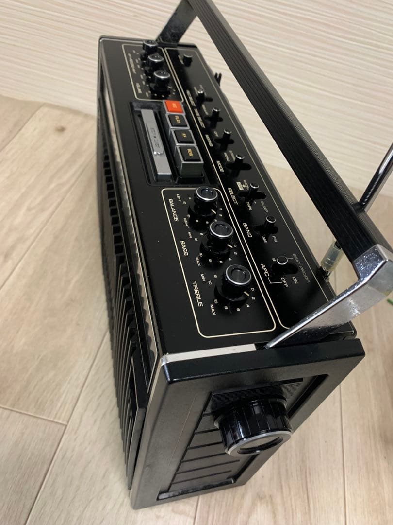 美品元箱付きNATIONAL ラジカセ レコーダーRS-457 AM/FMラジオ