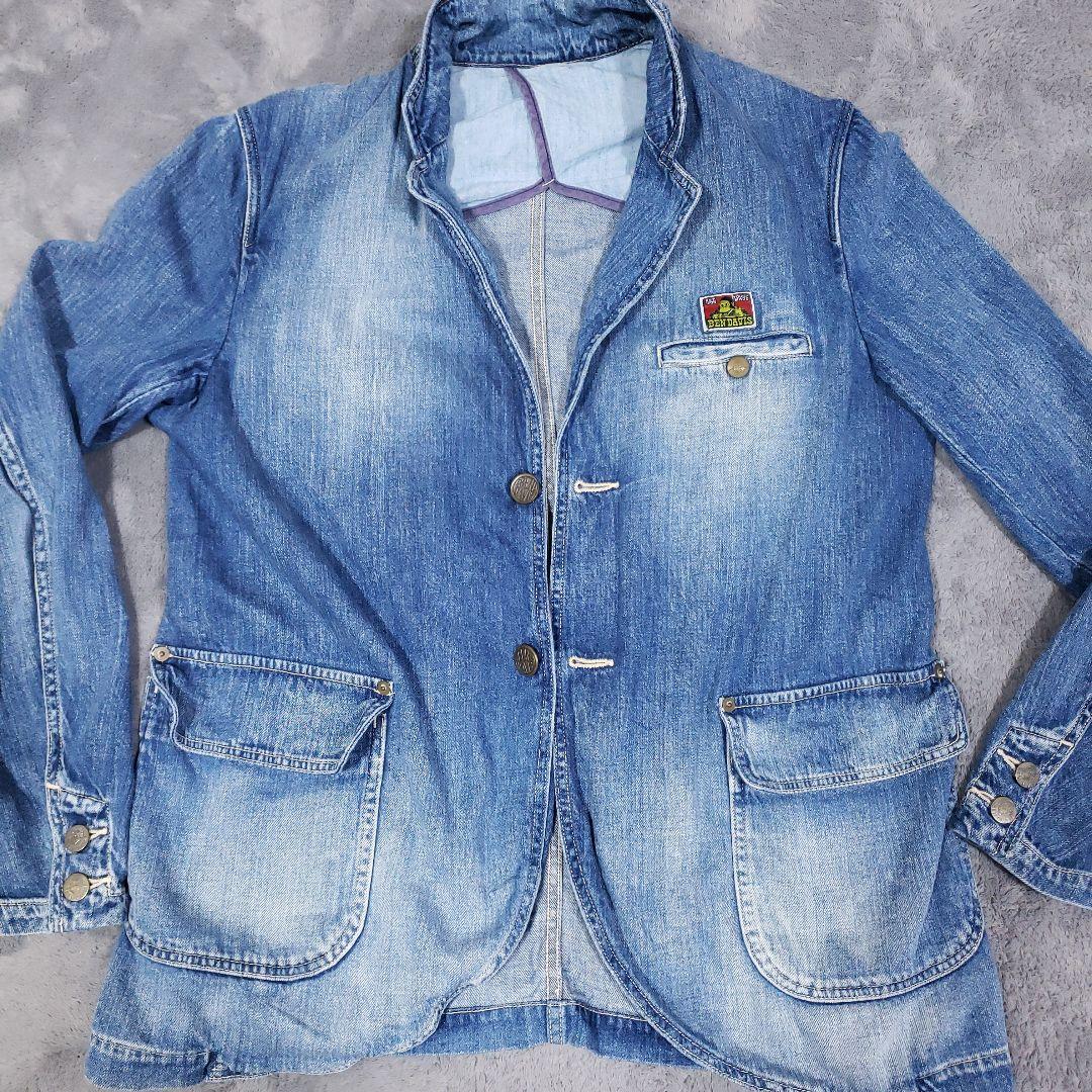ベンデイビス　デニム　ジャケット　L　日本製　美品　ブリストル　NIKE