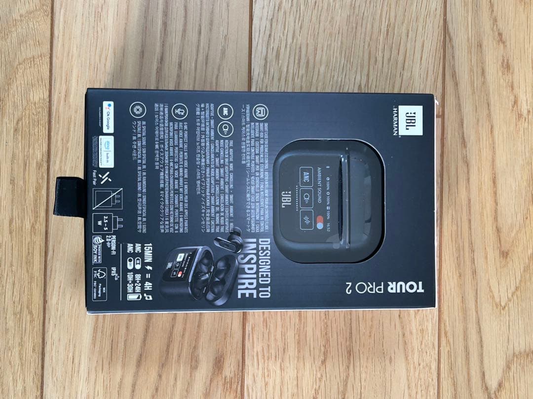JBL TOUR PRO 2 ワイヤレスイヤホン　ノイズキャンセリング