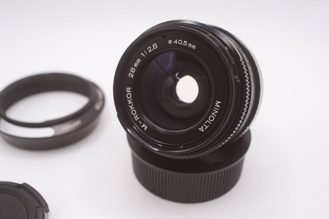 MINOLTA M-Rokkor 28mm f/2.8 レンズ【作成例有り】