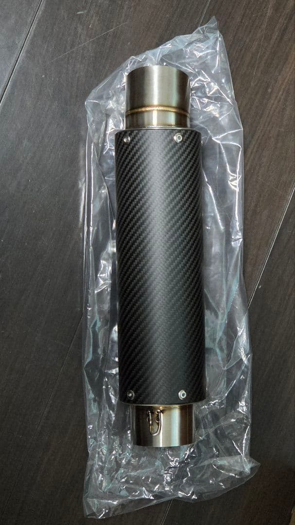 ✨️美品✨️ 汎用 DANMOTO カーボンマフラー 60.5