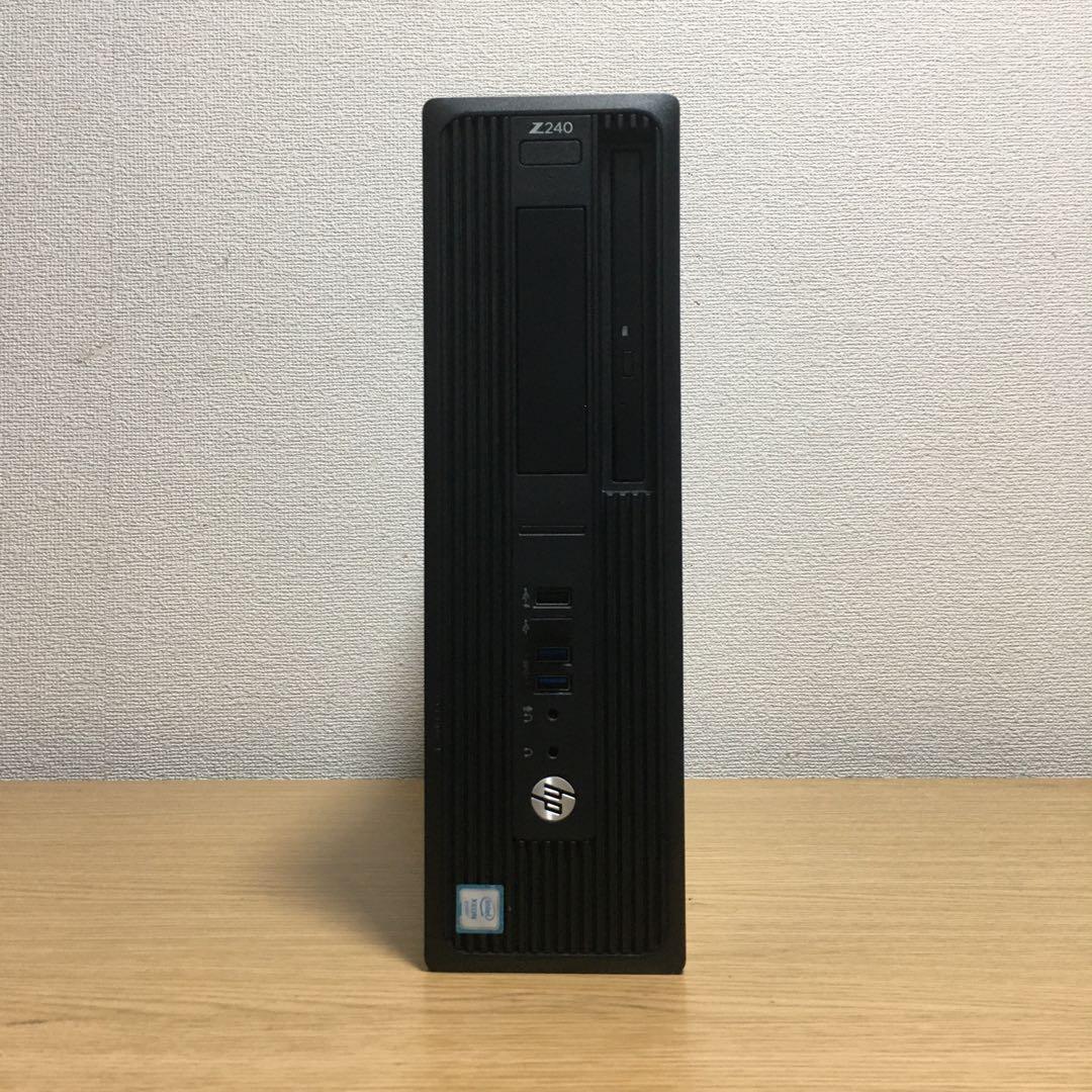 Win11 HP Z240 ワークステーション 23.8'モニター フルセット