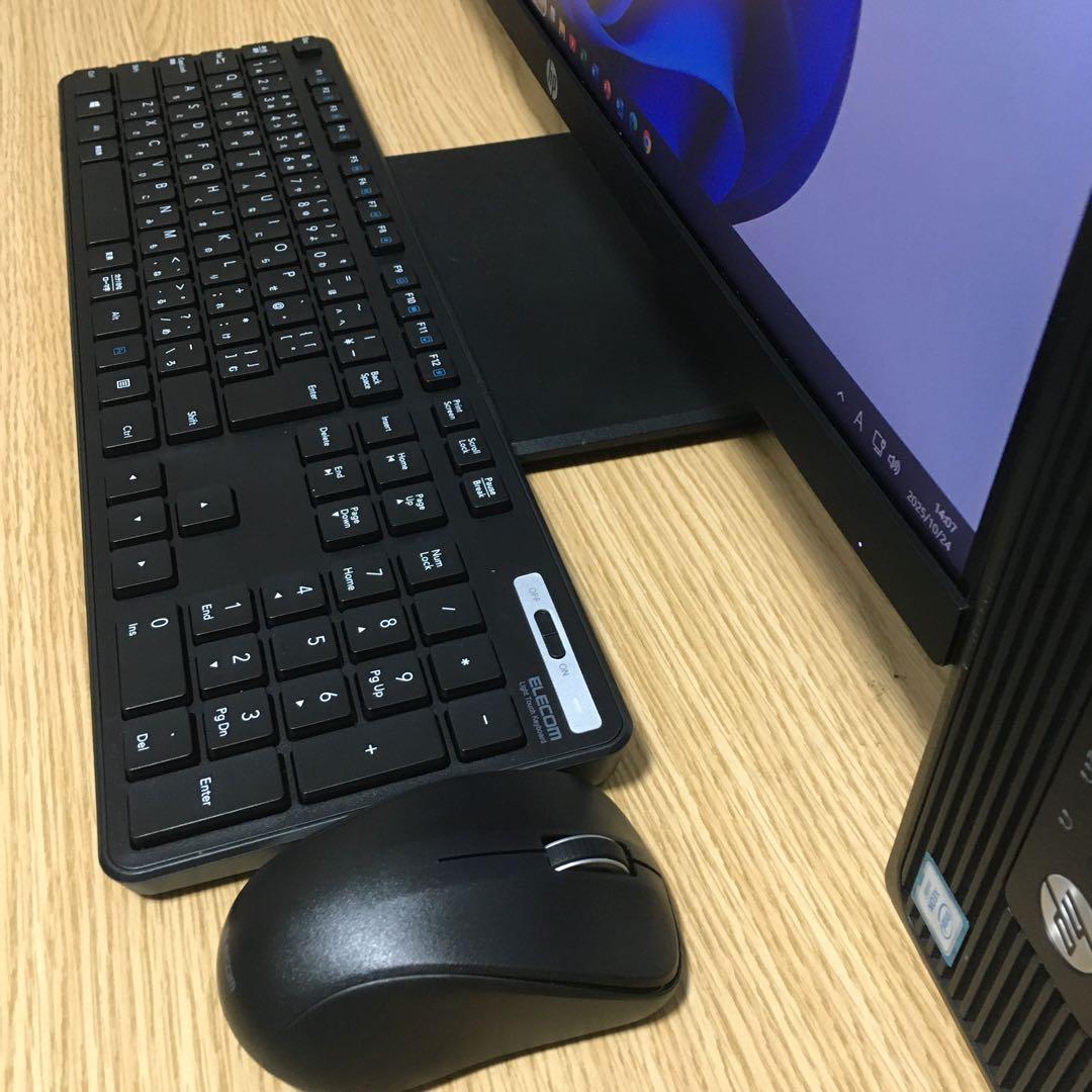 Win11 HP Z240 ワークステーション 23.8'モニター フルセット
