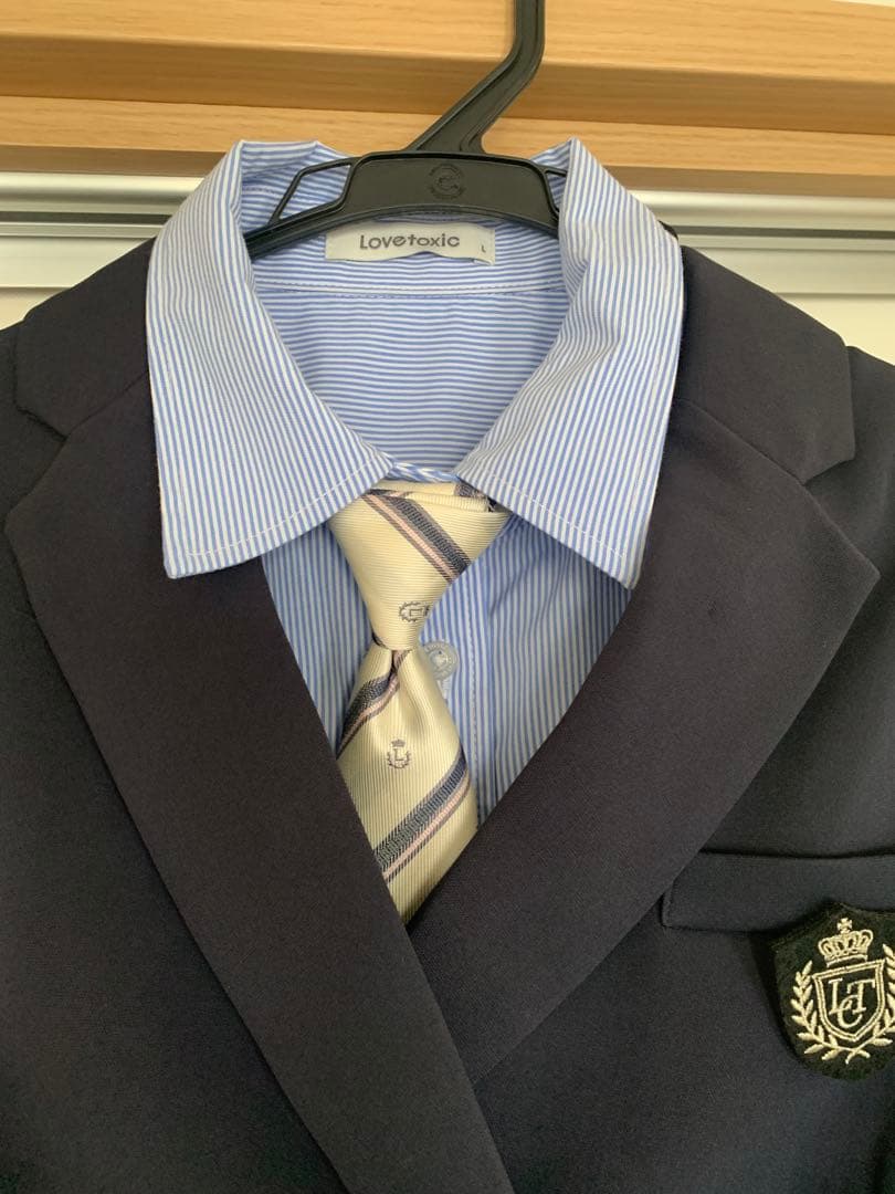 韓国制服風⭐︎お洒落卒服フォーマルスーツ 卒業式　160 女の子　L ラブトキ