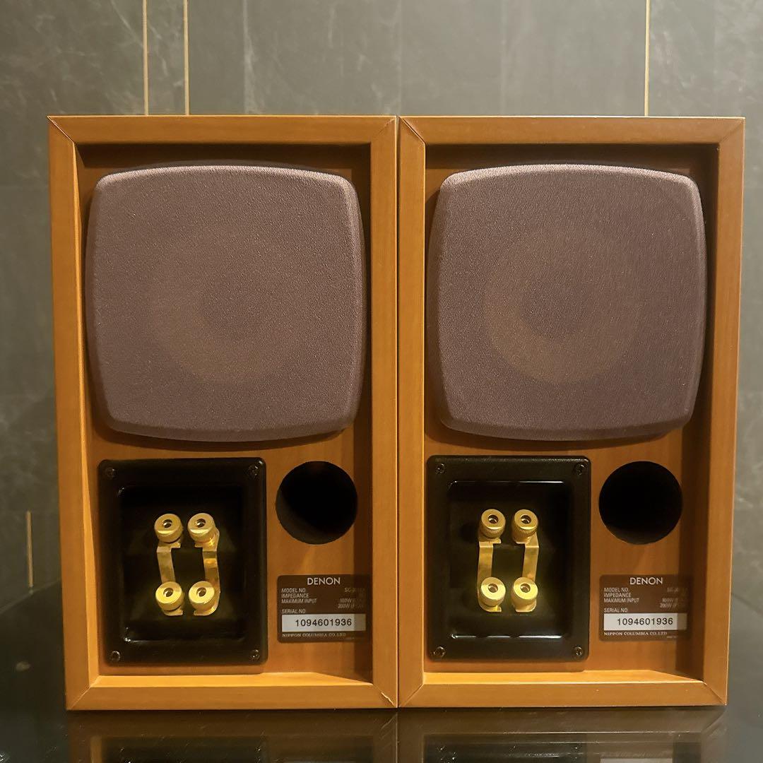 DENON デノン SC-201S スピーカー ペア同番 美品 2WAY 音質良