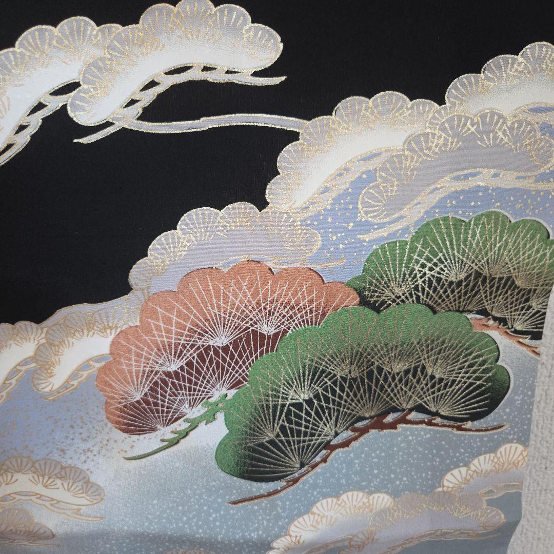 1-9　　 正絹　男の子お祝い着物　長襦袢付き　産着　七五三　未使用