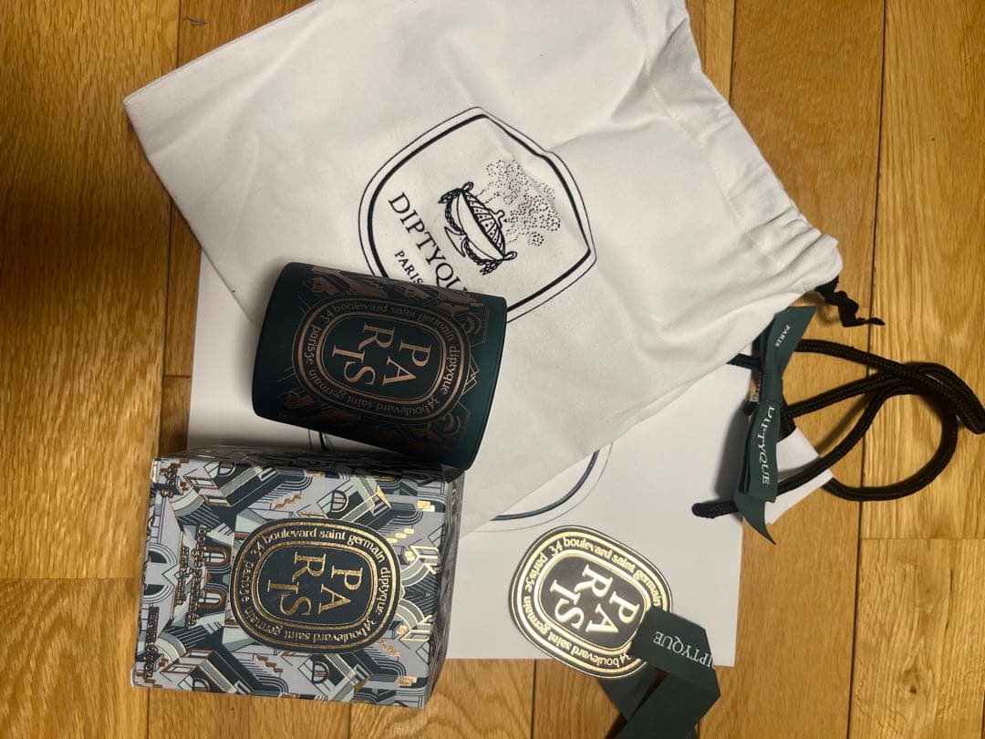 【袋、布あり】diptyque ディプティックPARISキャンドル190g