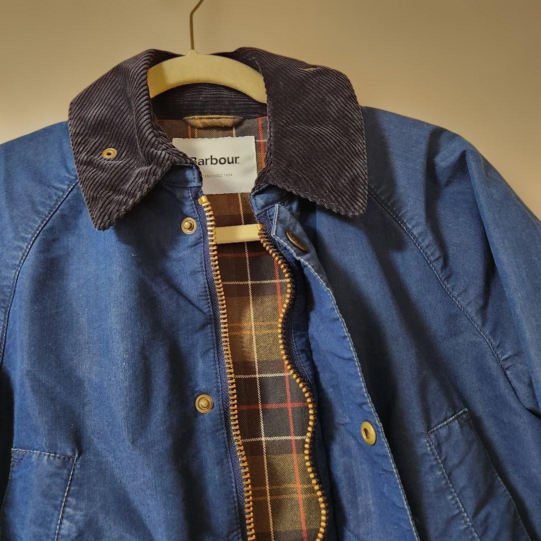 Barbour バブアー　デニムアンドダンガリーコラボ　サイズ02