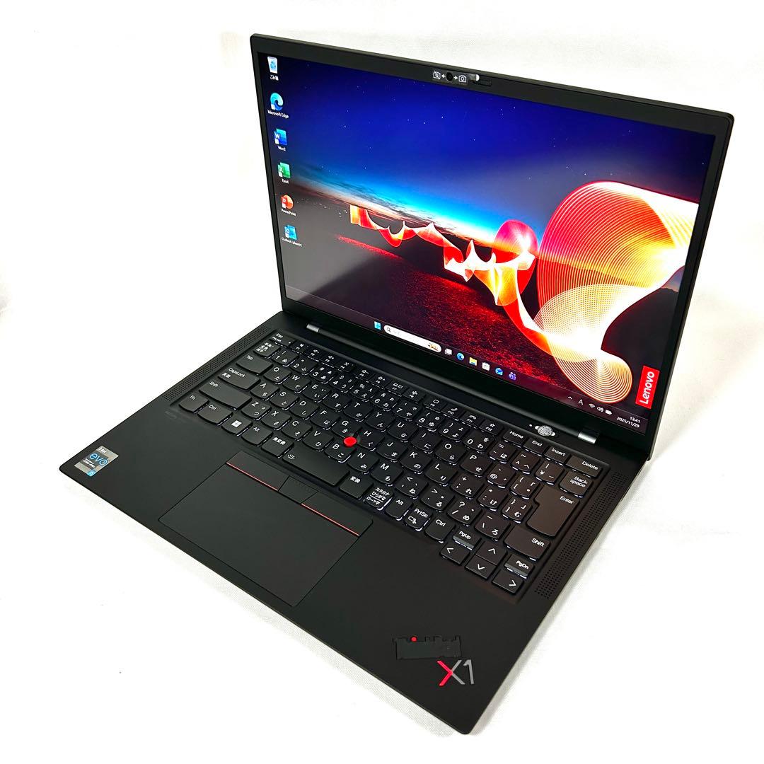 美品 Lenovo X1 Carbon Gen9 バッテリー超良好 Office