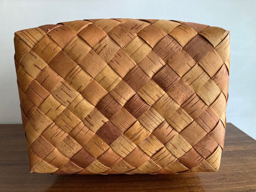 さ*ぁ様 Galina ガリーナ さんの白樺かご（特大サイズ）① フィンランド