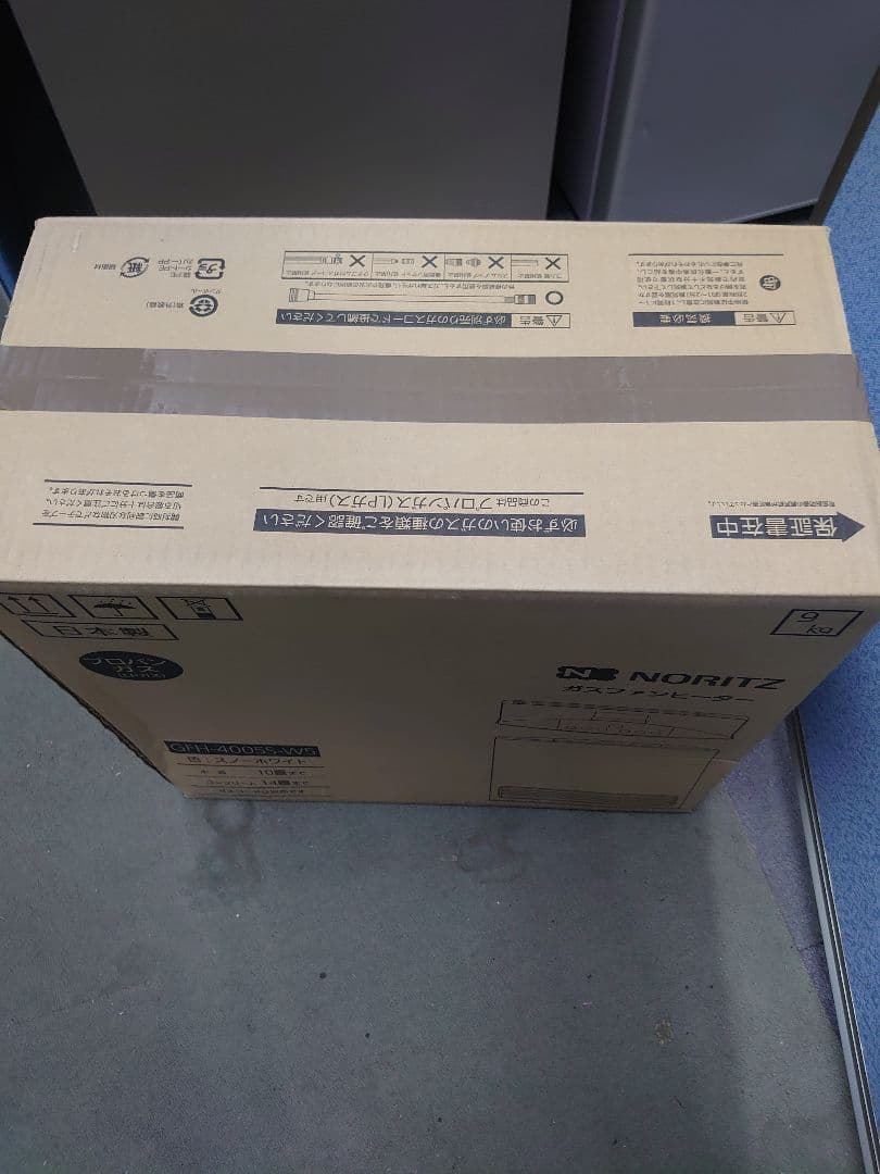 在庫ラスト新品未使用未開封NORITZガスファンヒーターGFH-4005S-W5