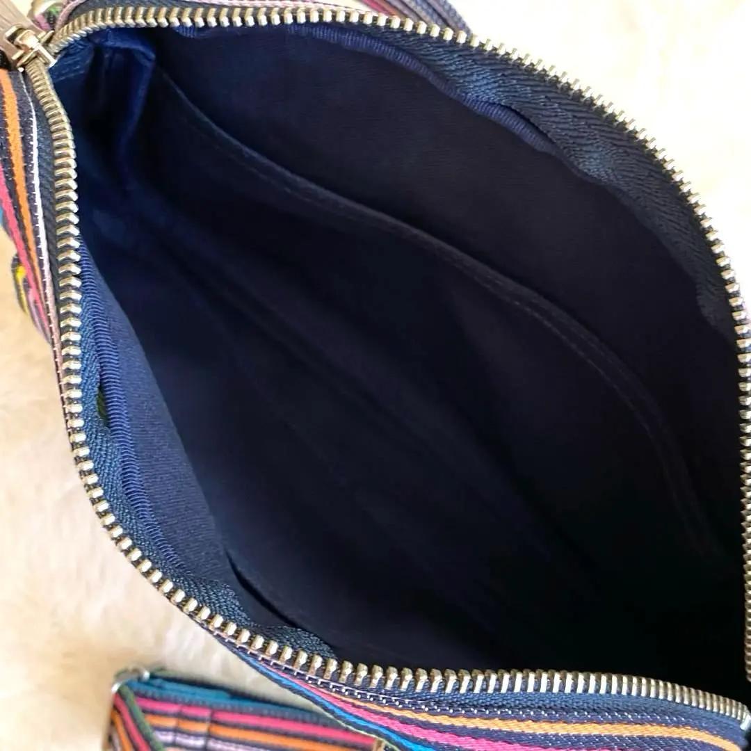 【希少 美品】POTER ×SLAP SHOT レインボーカラー　ウエストポーチ