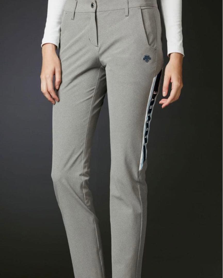 極美品DESCENTE GOLF レディースパンツ S グレー