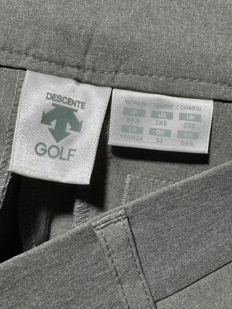 極美品DESCENTE GOLF レディースパンツ S グレー