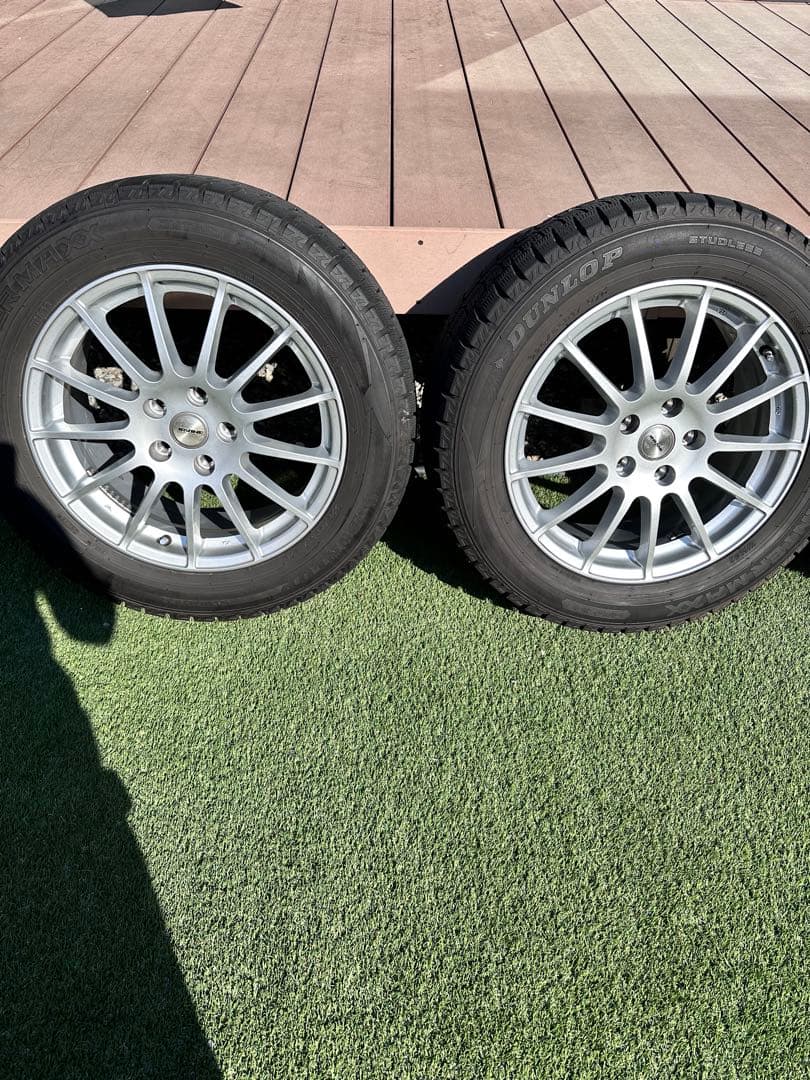 値下げ！MINIクロスオーバー F60スタッドレスタイヤ　４本セットDUNLOP