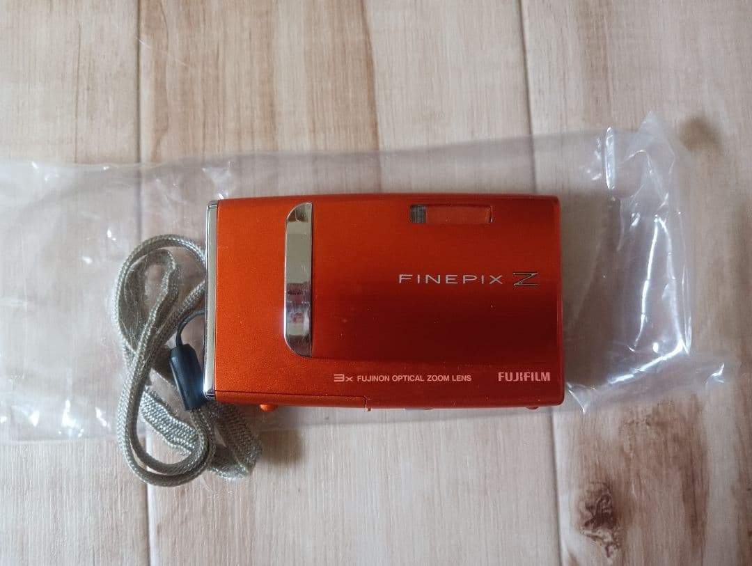 【完品】FinePix Z10fd オレンジ 箱・説明書・CD付 動作確認済