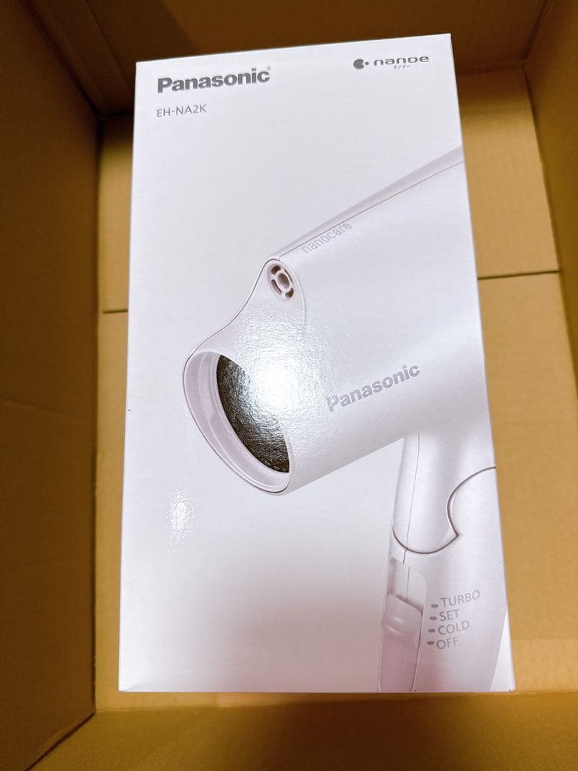 【新品未開封】パナソニック ヘアドライヤー ナノケア ナノイー 静電気抑制