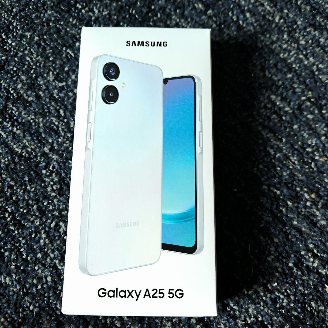 Samsung Galaxy A25 5G ライトブルー 本体