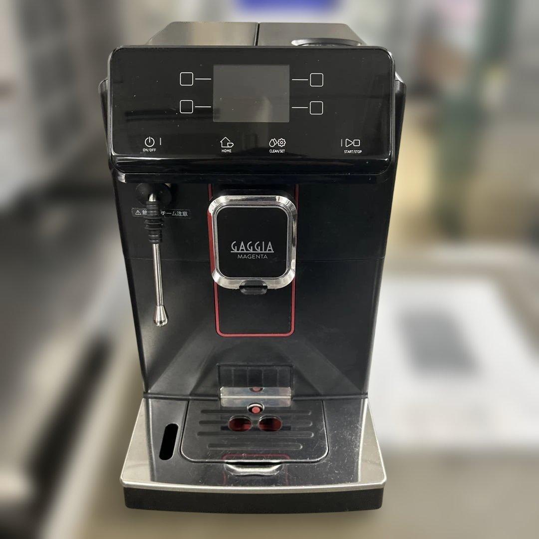 7142【程度良好】2022年製 全自動エスプレッソマシン マジェンタ プラス