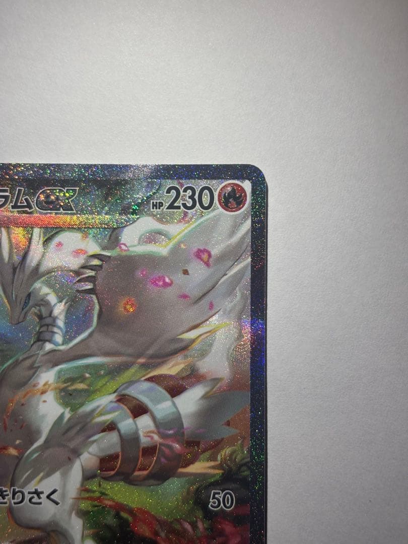 レシラム EX トレーディングカード