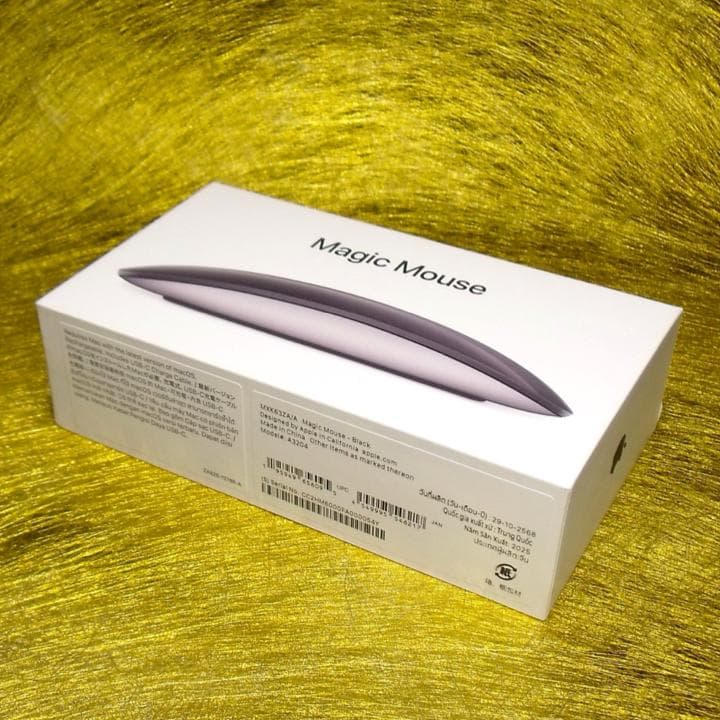 Magic Mouse(USB-C) A3204-black最新マジックマウス黒
