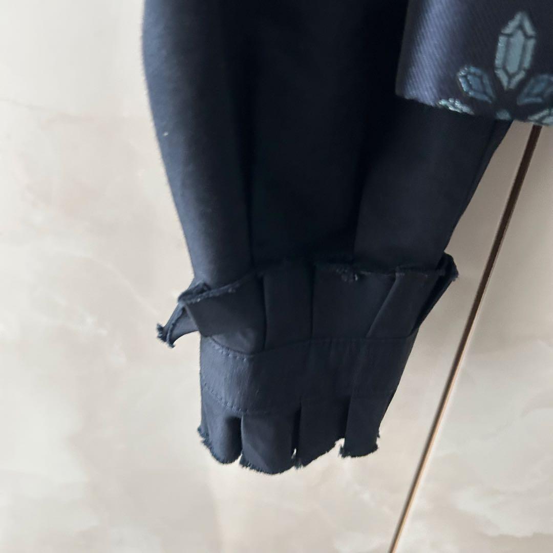 CHONO チョノ　豪華　刺繍　ジャケット　ブルゾン　ネイビー　F